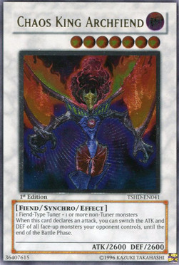 Chaos King Archfiend (V.2 - Ultimate Rare)