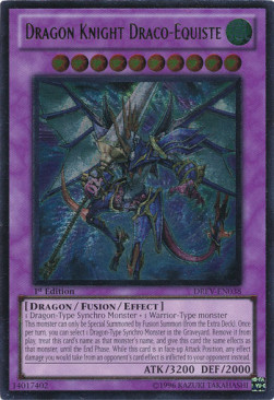 Dragon Knight Draco-Equiste (V.4 - Ultimate Rare)