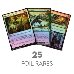 25 random FOIL Rares