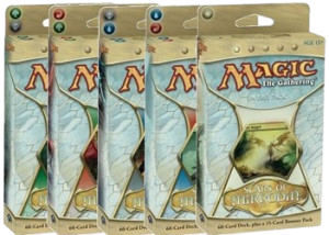 Scars of Mirrodin Intro Pack Set of 5