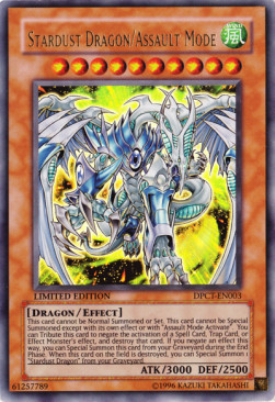 Stardust Dragon/Assault Mode (V.1 - Ultra Rare)