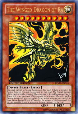 The Winged Dragon of Ra (V.1 - Ultra Rare)