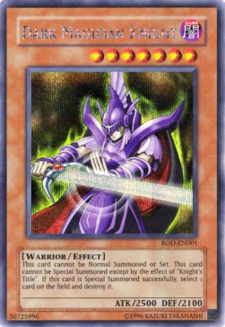 Dark Magician Knight (V.1 - Secret Rare)