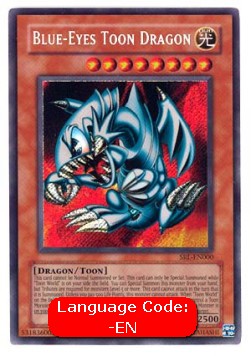 Blue-Eyes Toon Dragon (V.3 - Secret Rare)