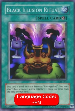 Black Illusion Ritual (V.3 - Super Rare)