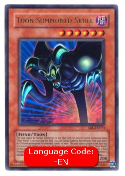 Toon Summoned Skull (V.3 - Ultra Rare)