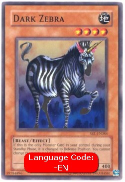 Dark Zebra (V.3 - Common)