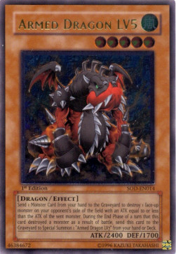 Armed Dragon LV5 (V.2 - Ultimate Rare)