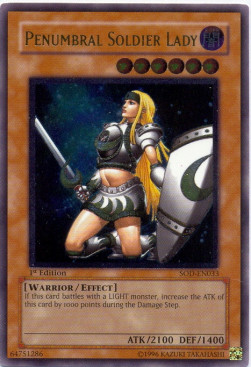 Penumbral Soldier Lady (V.2 - Ultimate Rare)