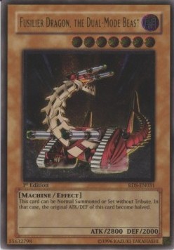 Fusilier Dragon, the Dual-Mode Beast (V.2 - Ultimate Rare)