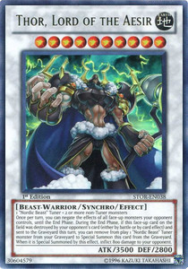 Thor, Lord of the Aesir (V.1 - Ultra Rare)