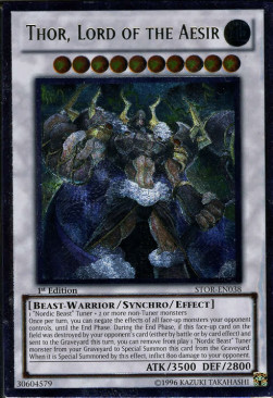 Thor, Lord of the Aesir (V.2 - Ultimate Rare)