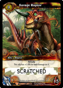 Savage Raptor (Scratched Loot)