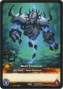 Water Elemental Token