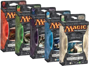 Magic 2012 Intro Pack Set of 5