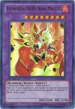 Elemental HERO Nova Master (V.1 - Ultra Rare)