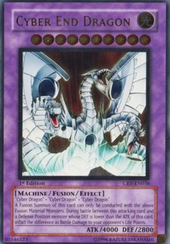 Cyber End Dragon (V.2 - Ultimate Rare)