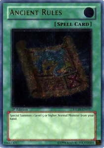 Ancient Rules (V.2 - Ultimate Rare)