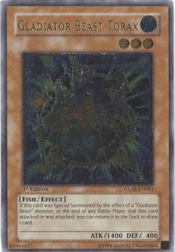 Gladiator Beast Torax (V.2 - Ultimate Rare)