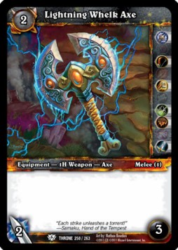 Lightning Whelk Axe