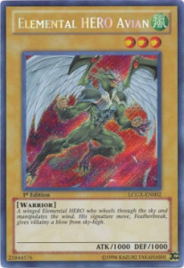 Elemental HERO Avian (V.2 - Secret Rare)