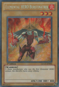 Elemental HERO Burstinatrix (V.2 - Secret Rare)