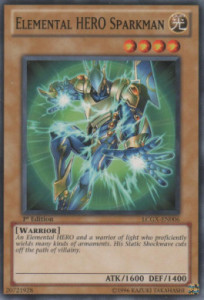 Elemental HERO Sparkman (V.1 - Common)