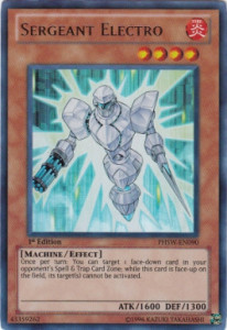 Sergeant Electro (V.1 - Ultra Rare)