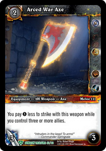 Arced War Axe