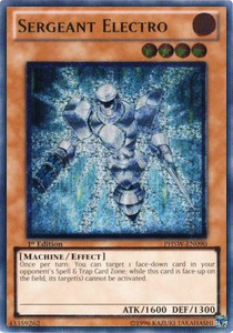 Sergeant Electro (V.2 - Ultimate Rare)