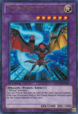 Twin Photon Lizard (V.1 - Ultra Rare)