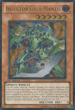 Inzektor Giga-Mantis (V.2 - Ultimate Rare)