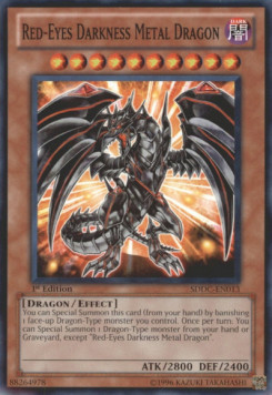 Red-Eyes Darkness Metal Dragon