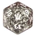 Black Innistrad D20 Die