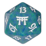 Green Champions of Kamigawa D20 Die