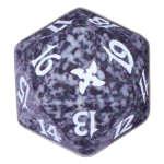 Black Betrayers of Kamigawa D20 Die