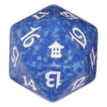 Blue Saviors of Kamigawa D20 Die