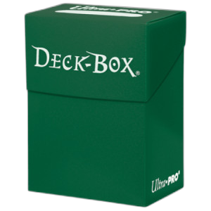 Ultra-Pro Solid Green Deckbox