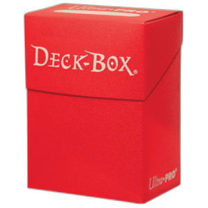 Ultra-Pro Solid Red Deckbox