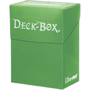 Ultra-Pro Solid Light Green Deckbox