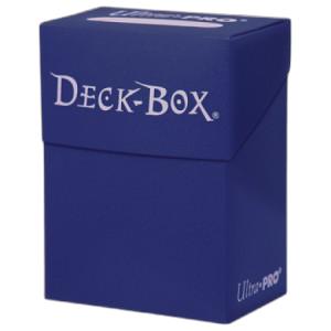 Ultra-Pro Solid Blue Deckbox