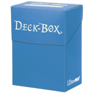 Ultra-Pro Solid Light Blue Deckbox