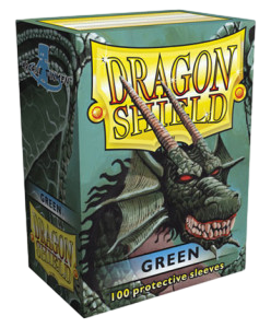 100 Dragon Shield Sleeves - Green