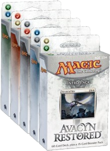 Avacyn Restored Intro Pack Set of 5