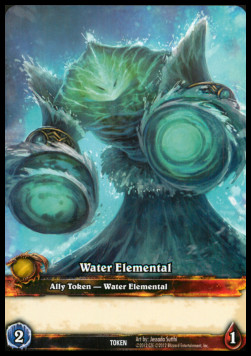 Water Elemental Token