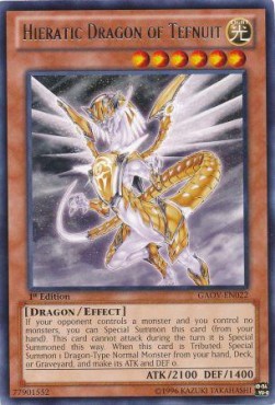 Hieratic Dragon of Tefnuit (V.1 - Rare)