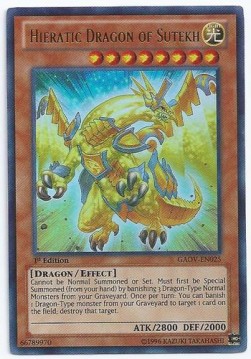 Hieratic Dragon of Sutekh (V.1 - Ultra Rare)