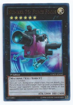 Number 25: Force Focus (V.1 - Ultra Rare)