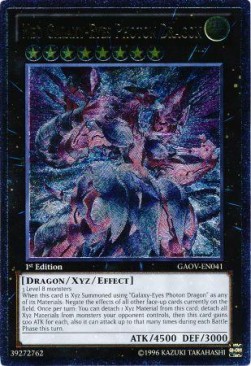 Neo Galaxy-Eyes Photon Dragon (V.2 - Ultimate Rare)