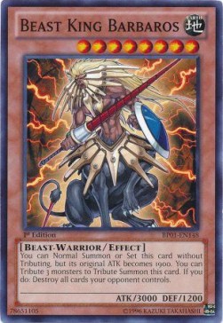 Beast King Barbaros (V.1 - Common)